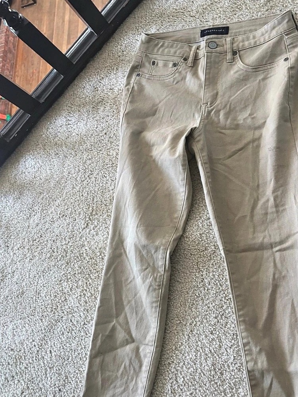 Aeropostale Skinny Pants in Beige